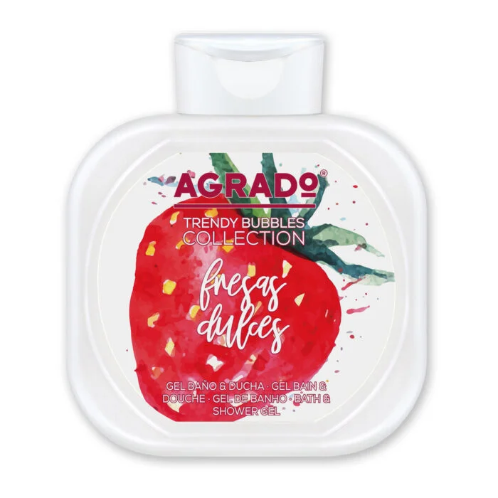 6102 Gel De BaÑo Y Ducha Fresas Dulces 750 Ml Agrado