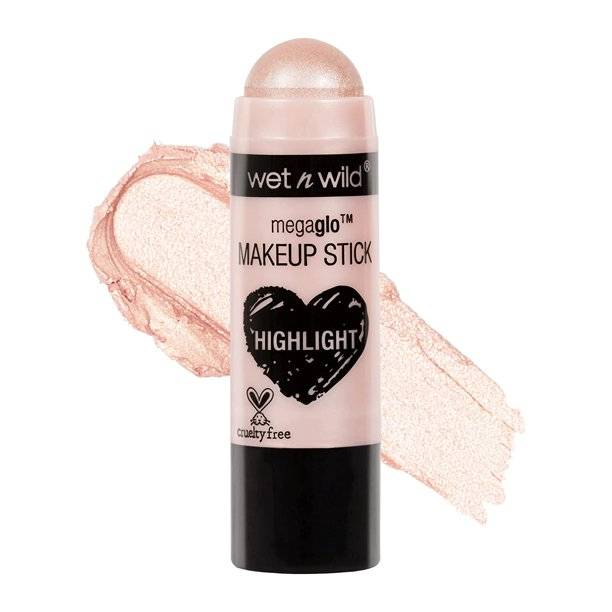 Wet N Wild Megaglo Makeup Stick Conceal And Contour Highlighter When The Nude Strikes