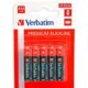 Verbatim 1x10 Micro Aaa Lr 03 49874 Batteries