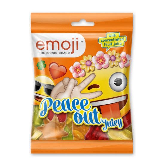 Emoji Peace Out Juicy 2018 09 03