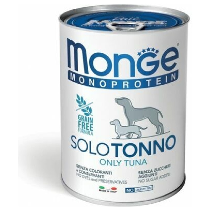 Monge Monoproteinic Pate 100 Tuna 400 Gr.spm .7648 B1