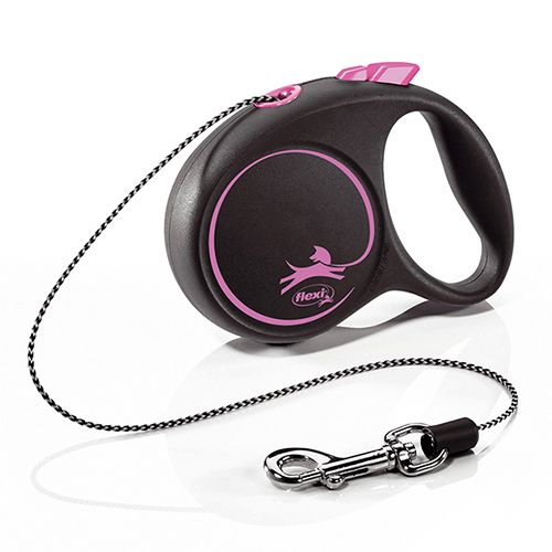 Flexi Black Design Xs Cord 3m Pink