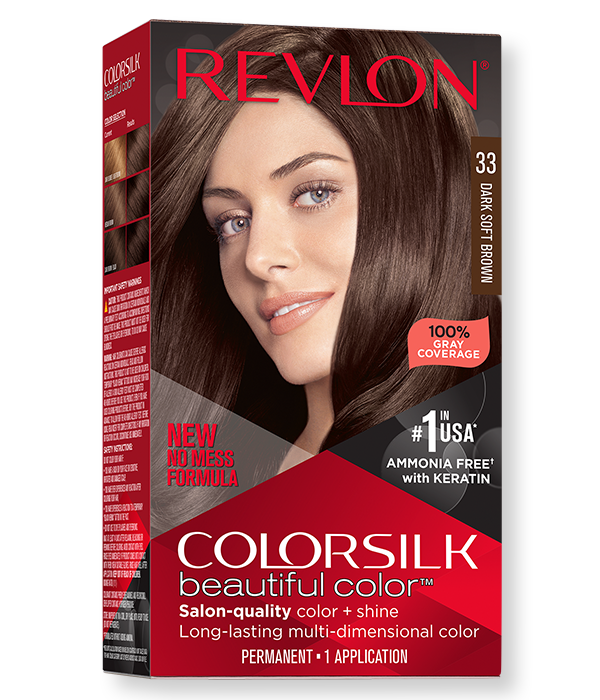 Revlon Colorsilk Beautiful Color Bo A Za Kosa Dark Soft Brown 33