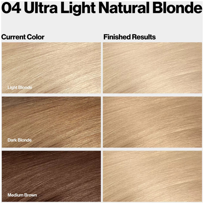 Revlon Colorsilk Hair Color 004 Ultralght Natural Blonde 2