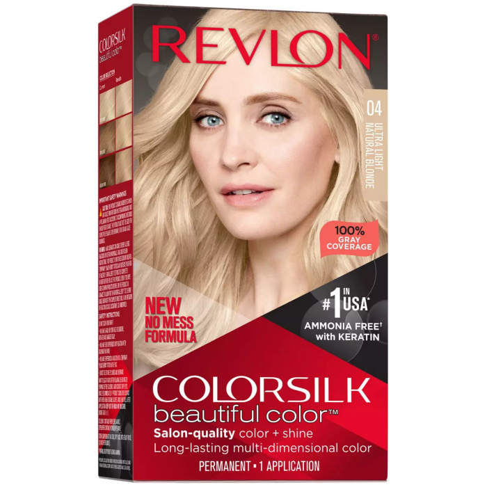 Revlon Colorsilk Hair Color 004 Ultralght Natural Blonde