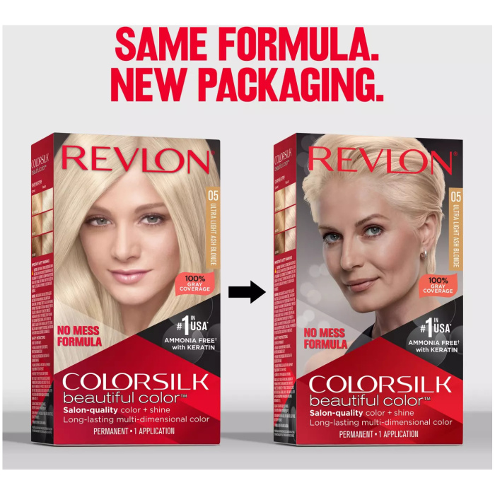 Revlon Colorsilk Hair Color 05 Ultralight Ash Blonde 2