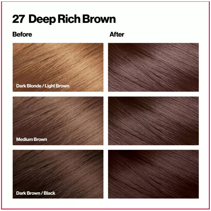 Revlon Colorsilk Hair Color 27 Deep Rich Brown 2