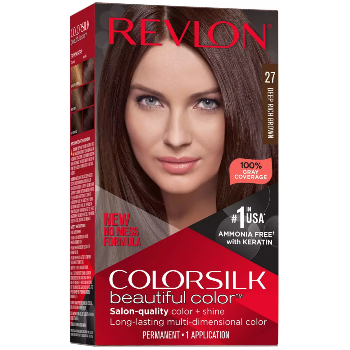 Revlon Colorsilk Hair Color 27 Deep Rich Brown