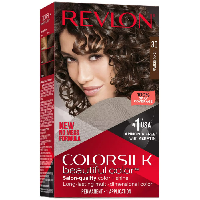 Revlon Colorsilk Hair Color 30 Dark Brown