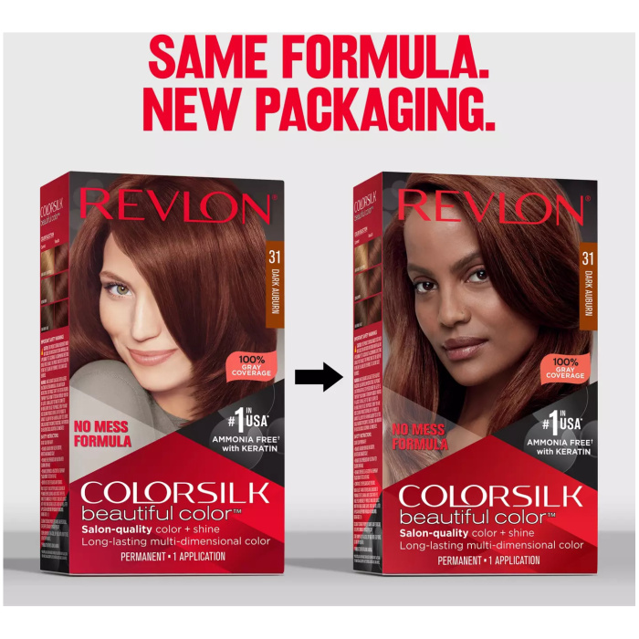 Revlon Colorsilk Hair Color 31 Dark Auburn 3