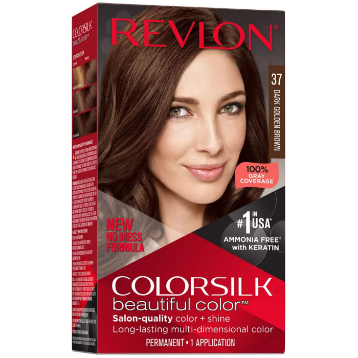 Revlon Colorsilk Hair Color 37 Dark Golden Brown