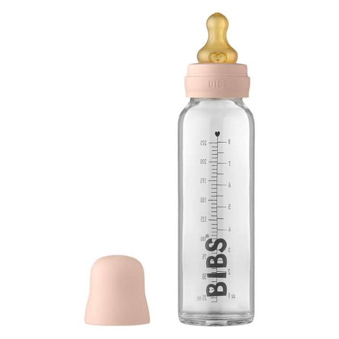 Bibs Bibs Stakleno Shishence 225ml Blush Baby Center Internet Prodavnica