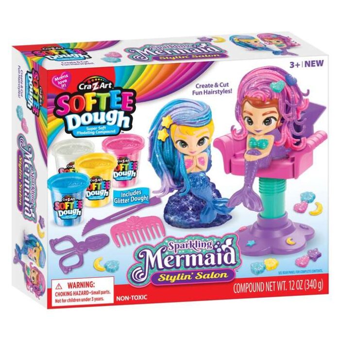 66606 Sd Redlook Sparkling Mermaid Stylin Salon Outlined