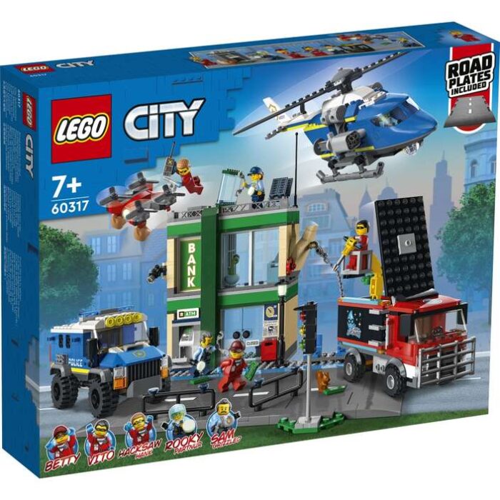 Lego City Lego City 60317 Policisko Gone E Vo Banka Baby Center Internet