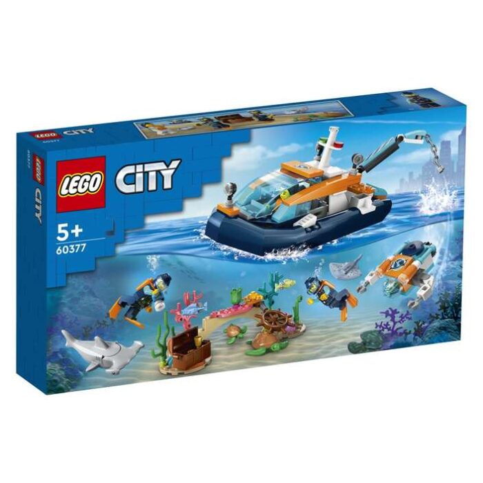 Lego City Lego City 60377 Istrazhuvachki Nurkachki Brod Baby Center Internet