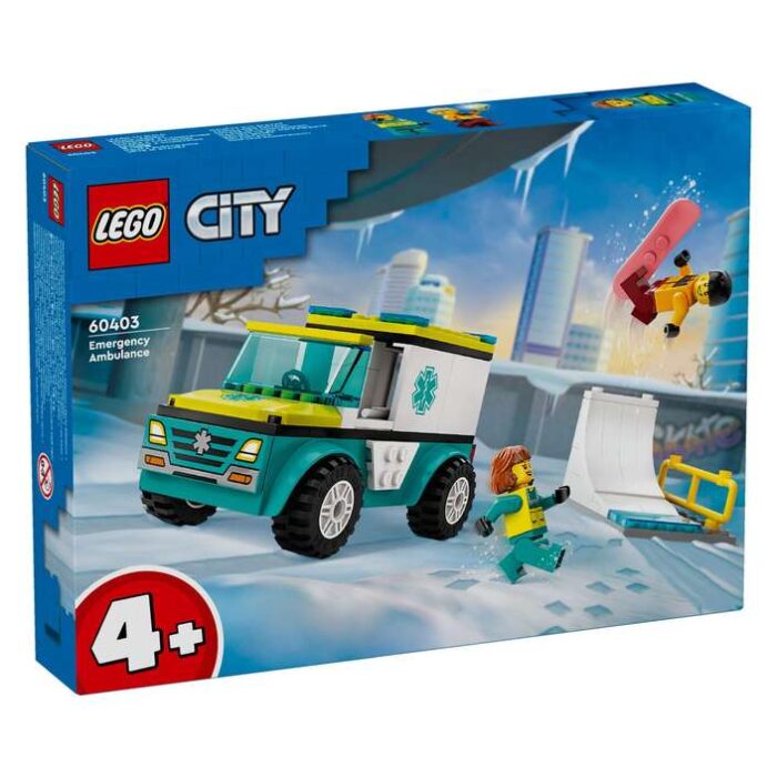 Lego City Lego City 60403 Brza Pomosh I Snouborder Baby Center Internet