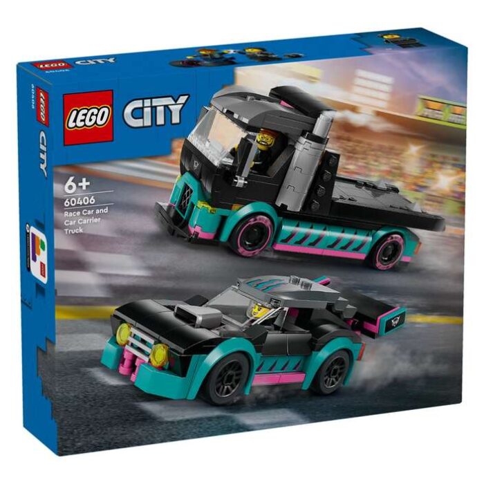 Lego City Lego City 60406 Trkachki Avtomobil I Kamion Za Transport Na