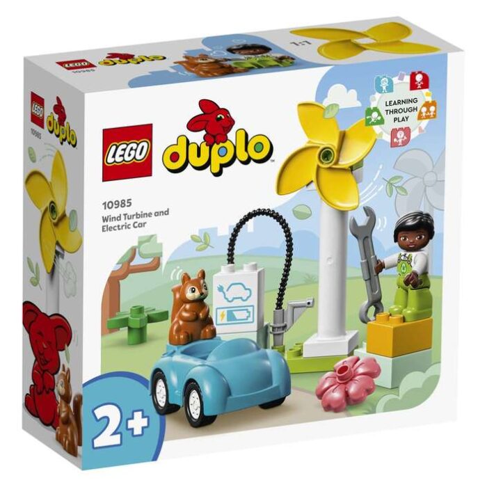 Lego Duplo Lego Duplo 10985 Turbina Na Veter I Elektrichen Avtomobil 