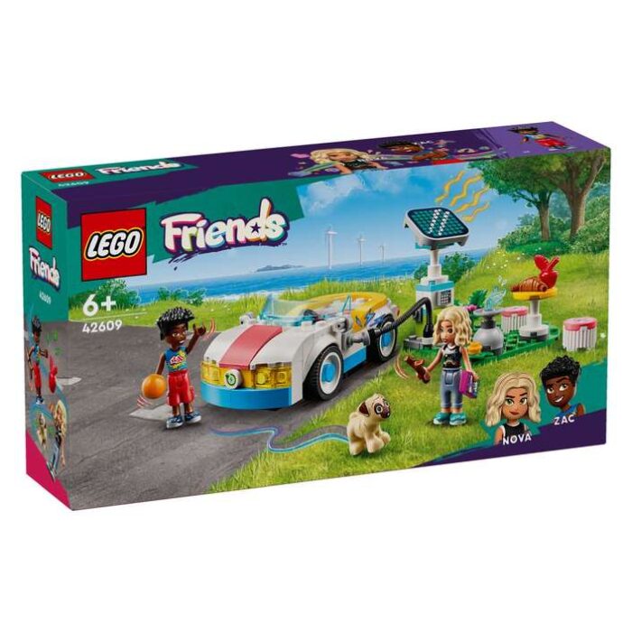 Lego Friends Lego Friends 42609 Elektrichen Avtomobil I Stanica Za Polne E 