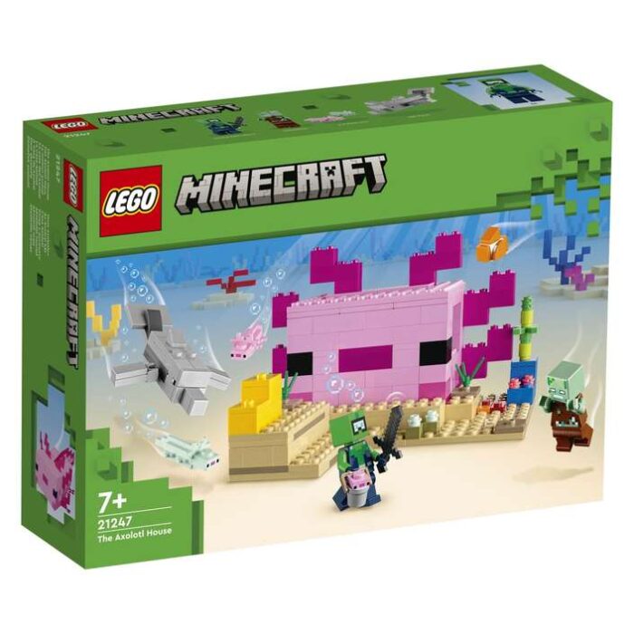 Lego Minecraft Lego Minecraft 21247 Ku Ata Na Aksolotl Baby Center