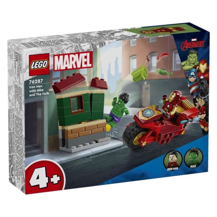 Lego Super Heroes Lego Super Heroes 76287 Iron Man So Motor I Hulk Baby