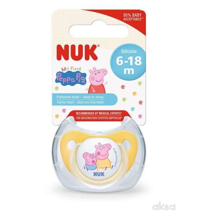 Nuk Nuk Cucla Lazhsil 6m 18 1 K Pepa Pig Baby Center Internet Prodavnica