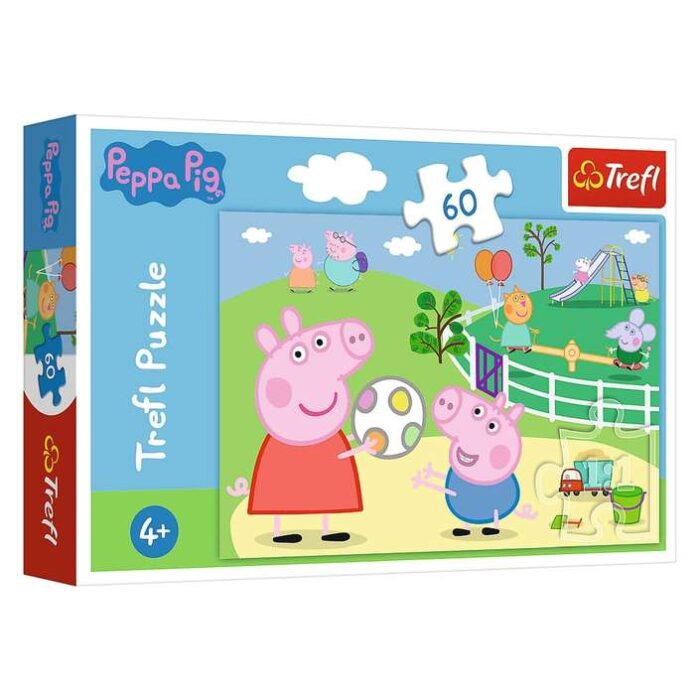 Trefl Trefl Slozhuvalka 60 Par Zabava So Pri Atelite Peppa Pig 17356 Baby